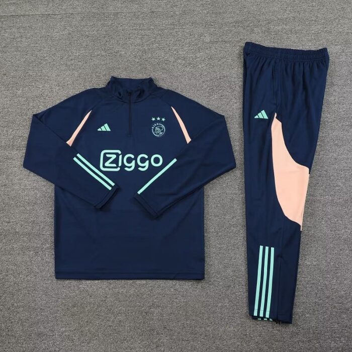 Ajax 23-24 Tracksuit Navy Blue