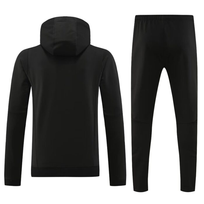 Arsenal 23-24 Hoodie Tracksuit - Black