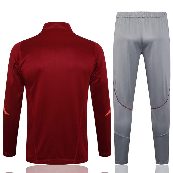 Arsenal 23-24 Tracksuit - Dark Red