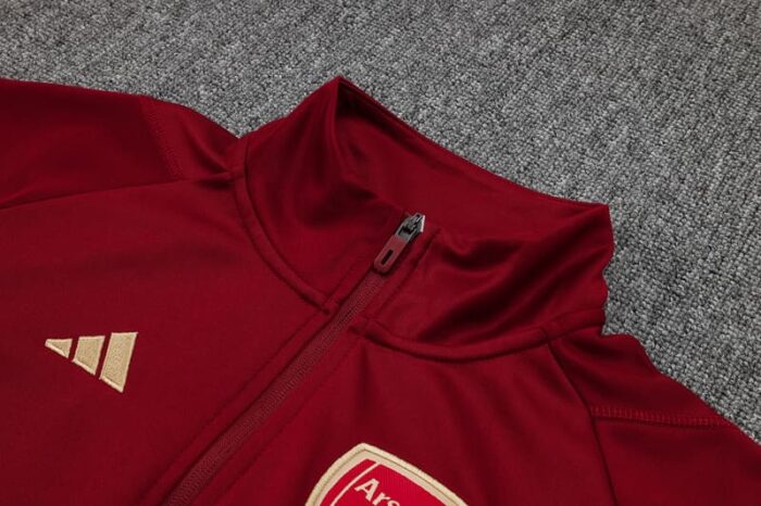 Arsenal 23-24 Jacket - Dark Red